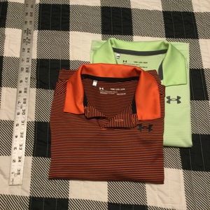 Under armor boys polo shirt